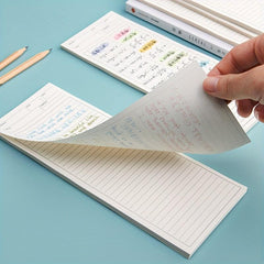 Student Portable Mini Notepad 50 Sheets Long Notebook