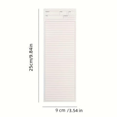 Student Portable Mini Notepad 50 Sheets Long Notebook