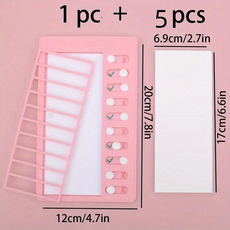 Chore Chart Family Daily Schedule Blank Planning Board