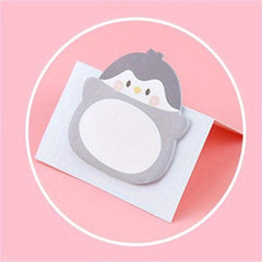 Cartoon Animal Sticky Note - Cute Animal Standing Memo Sticker