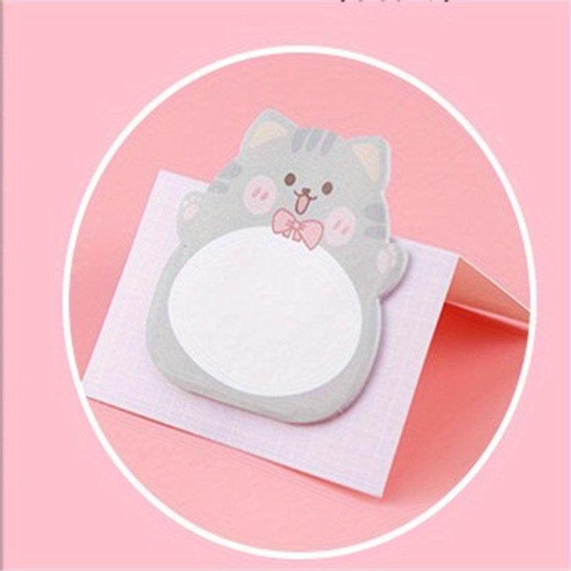 Cartoon Animal Sticky Note - Cute Animal Standing Memo Sticker
