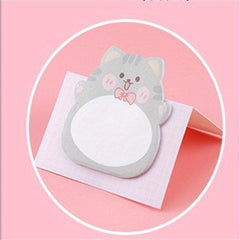 Cartoon Animal Sticky Note - Cute Animal Standing Memo Sticker