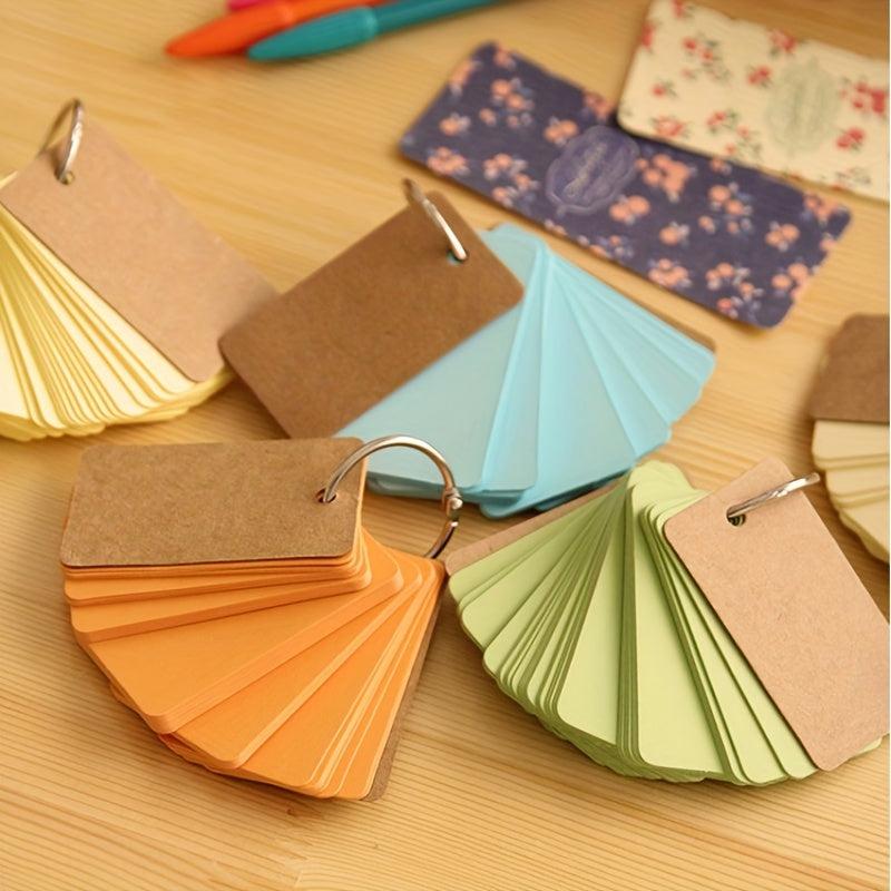 Portable Vocabulary Card Loose leaf Notebook Student Stationery Planner