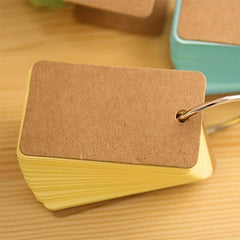 Portable Vocabulary Card Loose leaf Notebook Student Stationery Planner