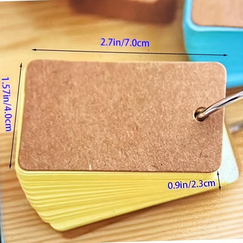 Portable Vocabulary Card Loose leaf Notebook Student Stationery Planner