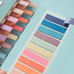 2000 Morandi Index Stickers Transparent Stickers & Markers