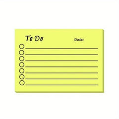 50 Sheets Fluorescent Sticky Notes Memo Pad Stickiness Enhancement