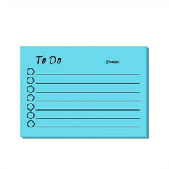 50 Sheets Fluorescent Sticky Notes Memo Pad Stickiness Enhancement