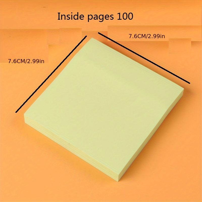 Plain Stick Creative Stationery Sticky Note Paper Sticky Pad