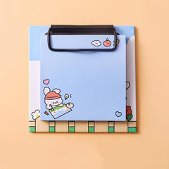 Cartoon Clipboard Notepad Sticky Notes Study Office Memos - 30 Sheets