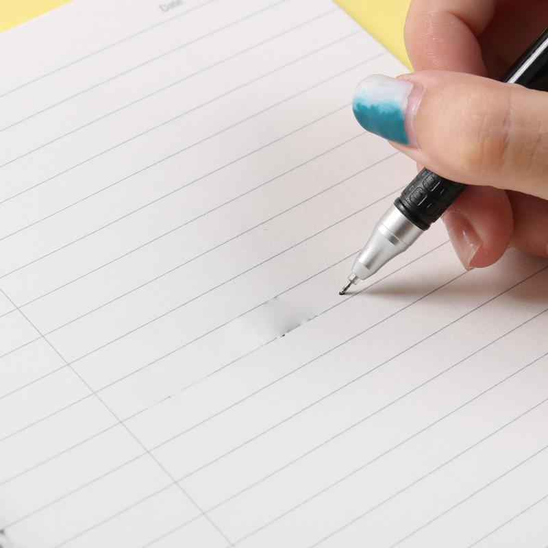 80 Sheet Coil Notebook Waterproof Hardcover Horizontal Line Grid PP Cover
