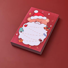 6pcs 300sheets Christmas Memo Pad Santa Claus Notepad
