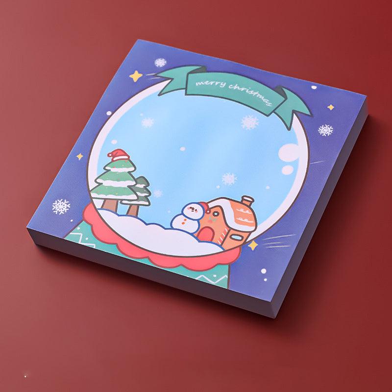 6pcs 300sheets Christmas Memo Pad Santa Claus Notepad