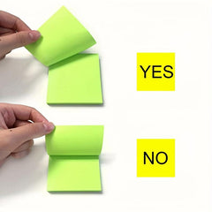 8 Pads Sticky Notes 7.62x7.62 cm Pastel Colors Easy to Post for Home Office
