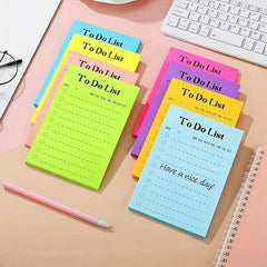Portable Planner & Shopping List + Stickers Daily Weekly Monthly