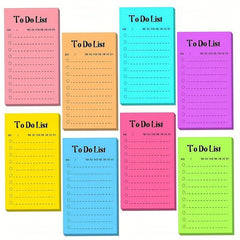 Portable Planner & Shopping List + Stickers Daily Weekly Monthly