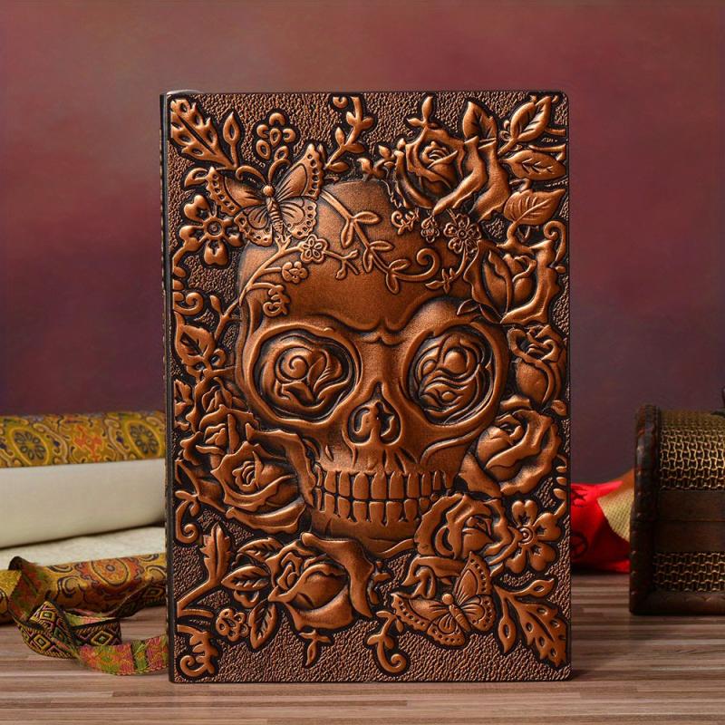 Skull Element Office Business Notebook A5