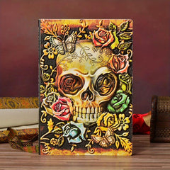 Skull Element Office Business Notebook A5