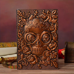 Skull Element Office Business Notebook A5