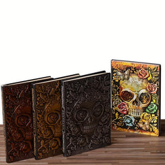 Skull Element Office Business Notebook A5