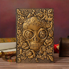 Skull Element Office Business Notebook A5