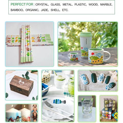 10 Sheets Inkjet Waterslide Decal Transfer Paper Clear DIY