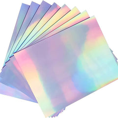 10pcs Printable Holographic Sticker Paper 8.27x11.7 Inches