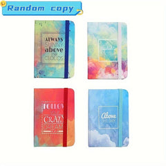 Cartoon Notebook With Elastic Band, Student Journal Diary