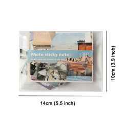 100 Sheets Vintage Scrapbook Paper Scenery & Frame Paper