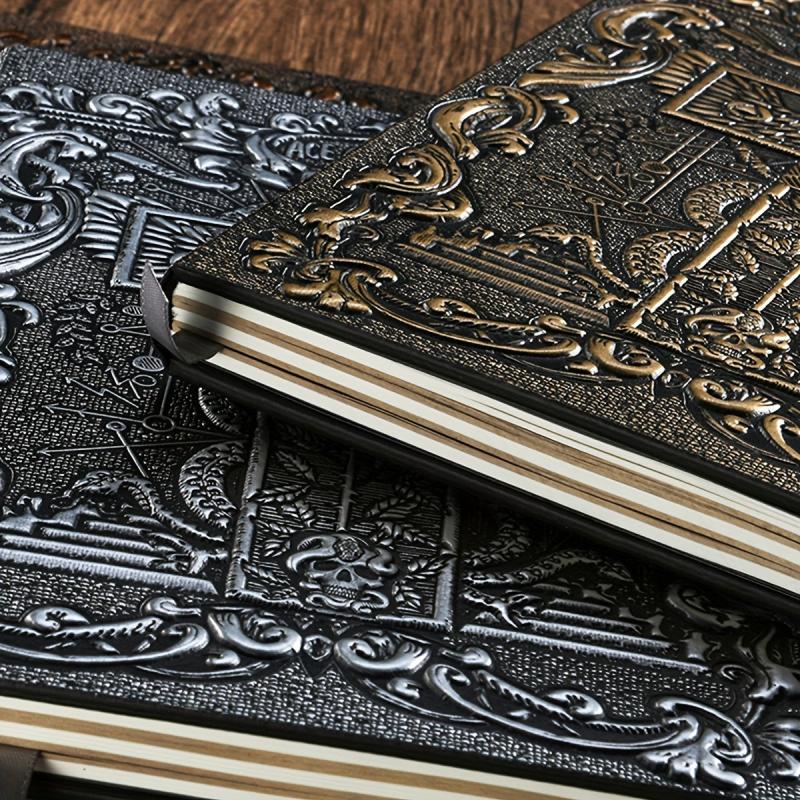 Vintage 3D Embossed Tarot Card Notebook 100 Sheets