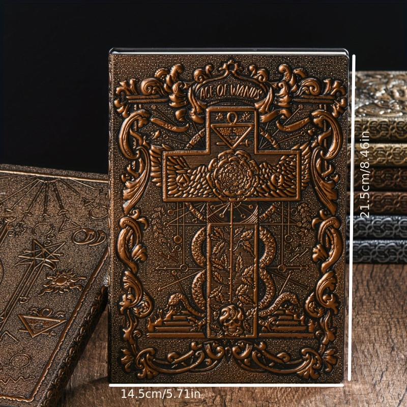 Vintage 3D Embossed Tarot Card Notebook 100 Sheets
