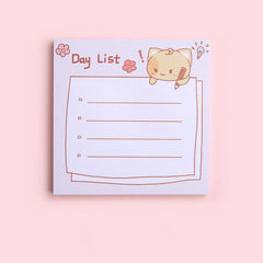 Sticky Cat Style Note Paper 80 Sheets 3.14inch