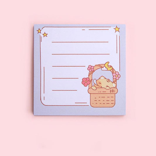 Sticky Cat Style Note Paper 80 Sheets 3.14inch