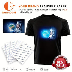 Inkjet Heat Transfer Paper For T Shirt 6Sheet