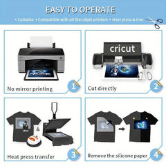Inkjet Heat Transfer Paper For T Shirt 6Sheet