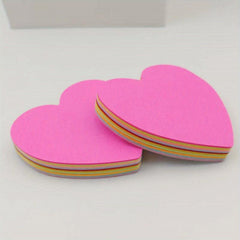 Heart Sticky Notes Colored Memo Paper Stationery