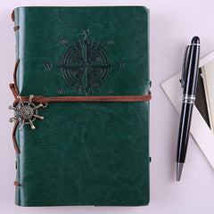 Pirate Book Retro Travel Diary Sketchbook