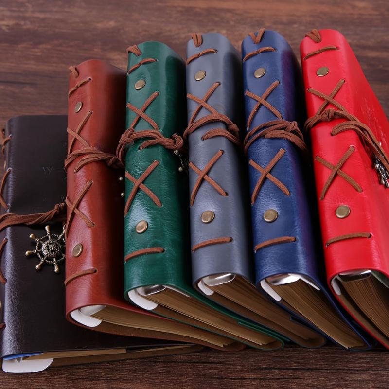 Pirate Book Retro Travel Diary Sketchbook