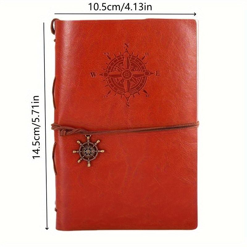 Pirate Book Retro Travel Diary Sketchbook