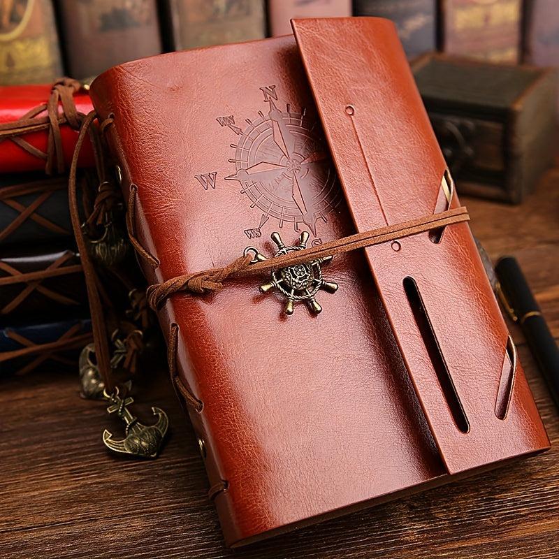 Pirate Book Retro Travel Diary Sketchbook