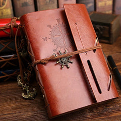Pirate Book Retro Travel Diary Sketchbook
