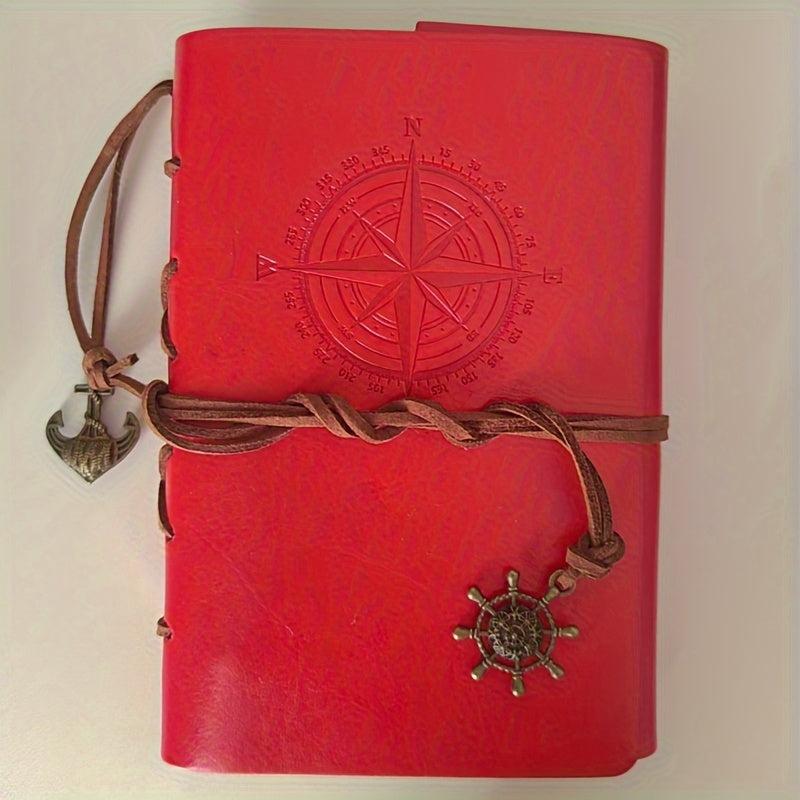 Pirate Book Retro Travel Diary Sketchbook