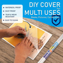 Clear Self Adhesive Book Cover Paper Protector