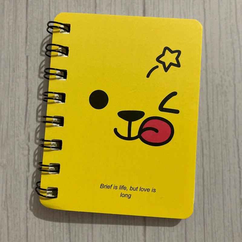Small Notepad Notebook Funny Cartoon Book Note Pads With Lines