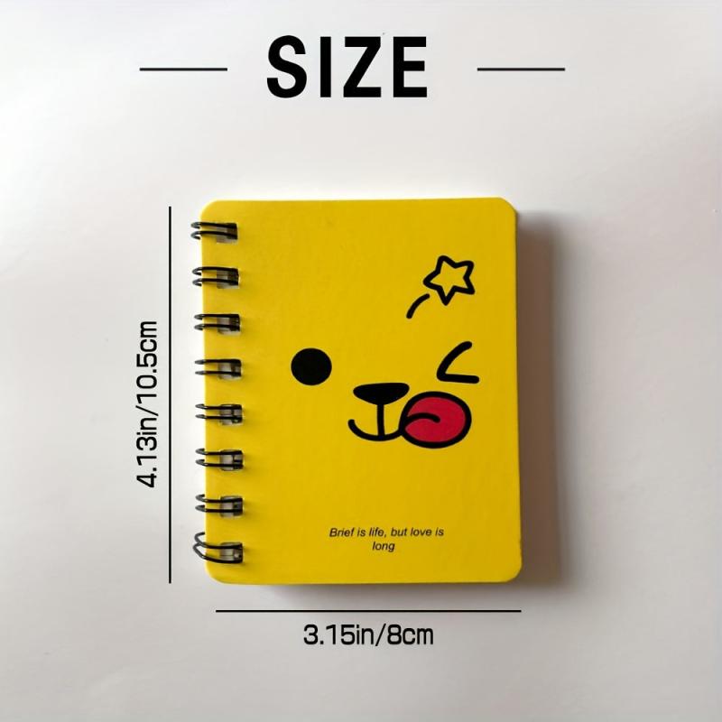 Small Notepad Notebook Funny Cartoon Book Note Pads With Lines
