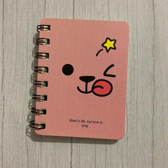 Small Notepad Notebook Funny Cartoon Book Note Pads With Lines