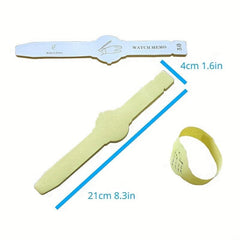 50 Pages Watch Sticky Notes For Instant Reminder On Wrist Memo Pad Watch Memo