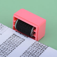 Privacy Protection Roller Stamp Single Personal Information P