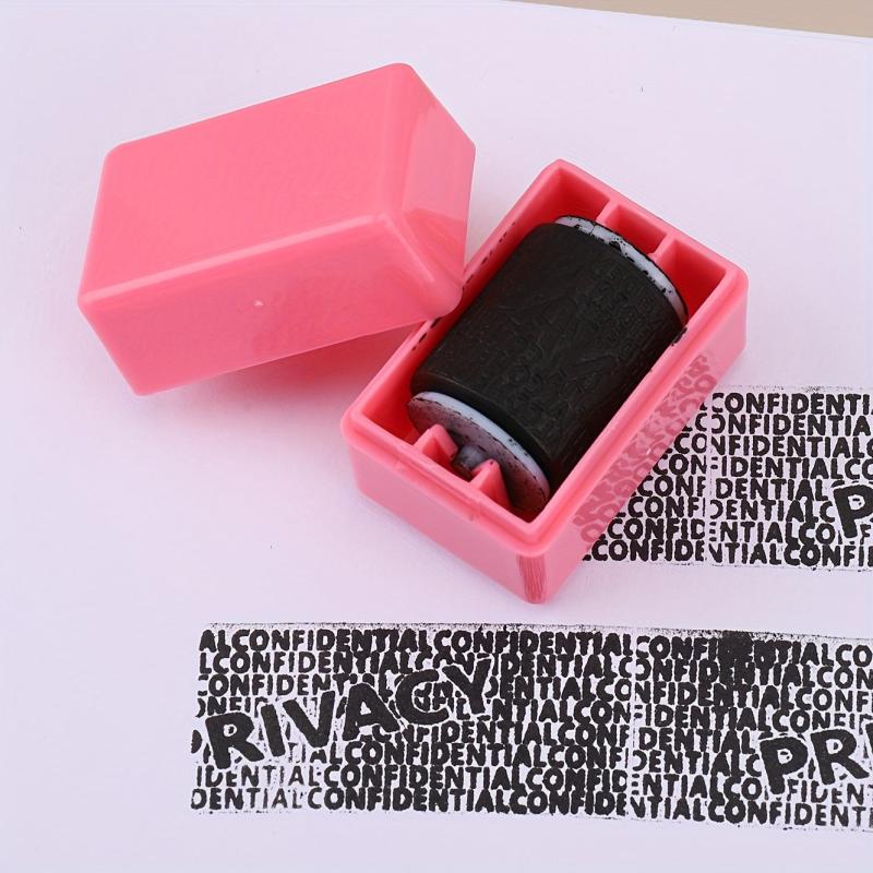 Privacy Protection Roller Stamp Single Personal Information P