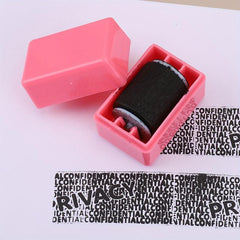 Privacy Protection Roller Stamp Single Personal Information P